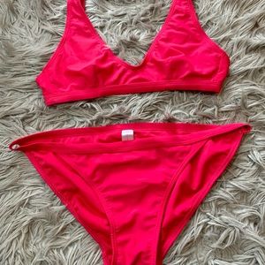 Women’s hot pink bikini. NEVER WORN